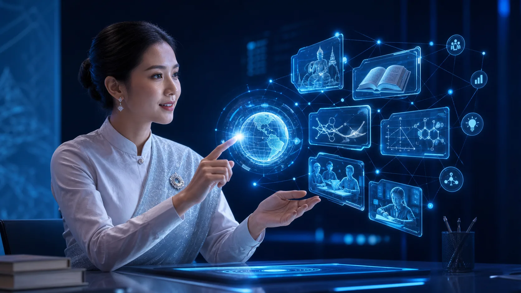 ครูไทยใช้งานระบบ AI เพื่อการศึกษา