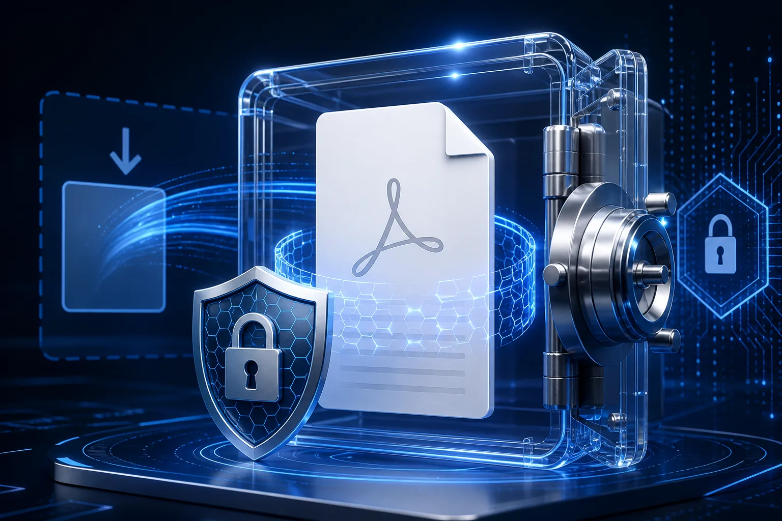 เอกสาร PDF ถูกป้องกันด้วยรหัสผ่านและการเข้ารหัส